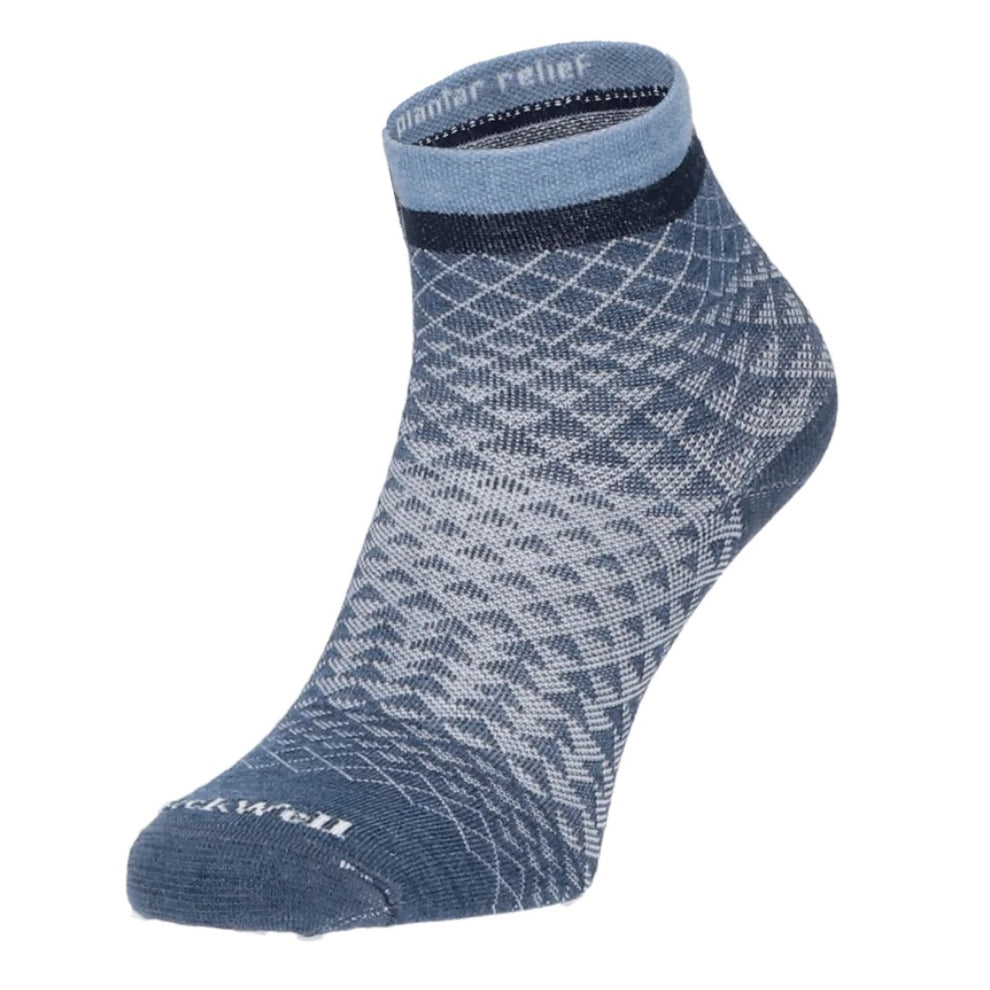 SockWell W Plantar Ease Quarter Strømper Denim