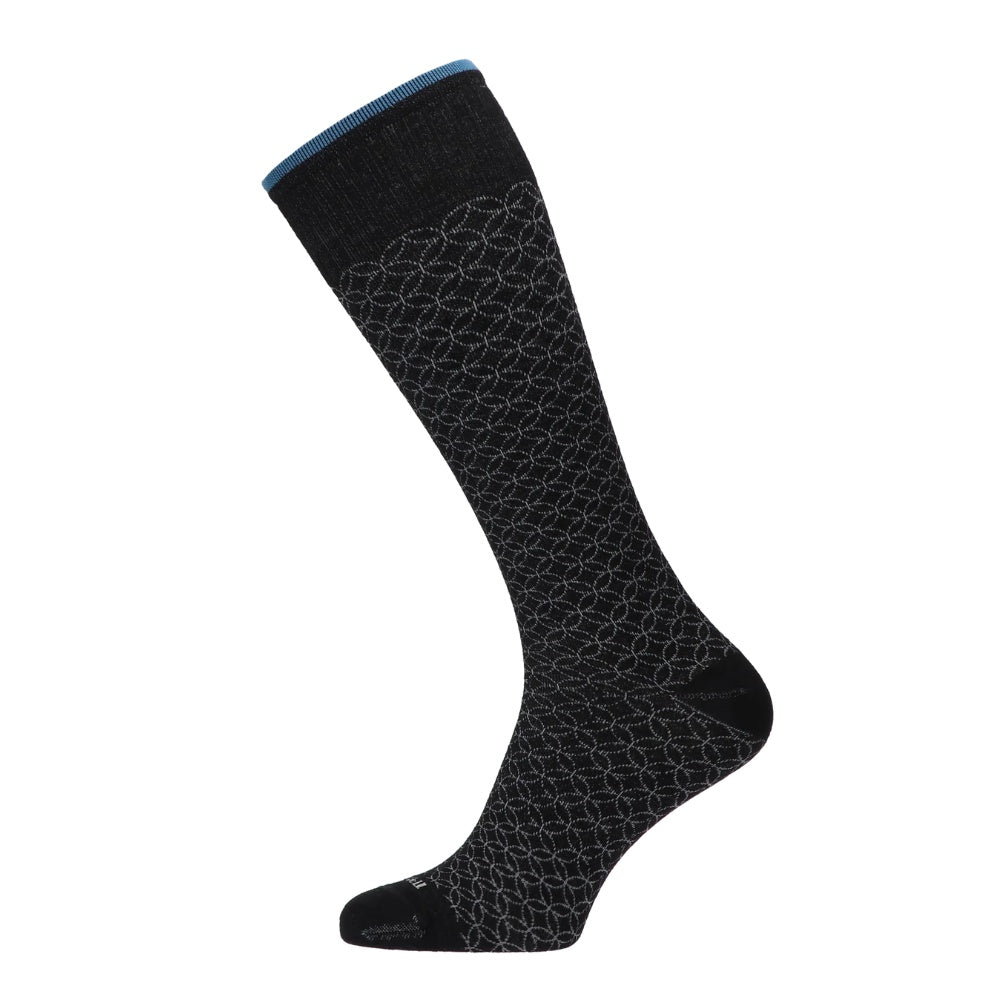 Sockwell W Featherweight Fancy Strømper Black Stripe