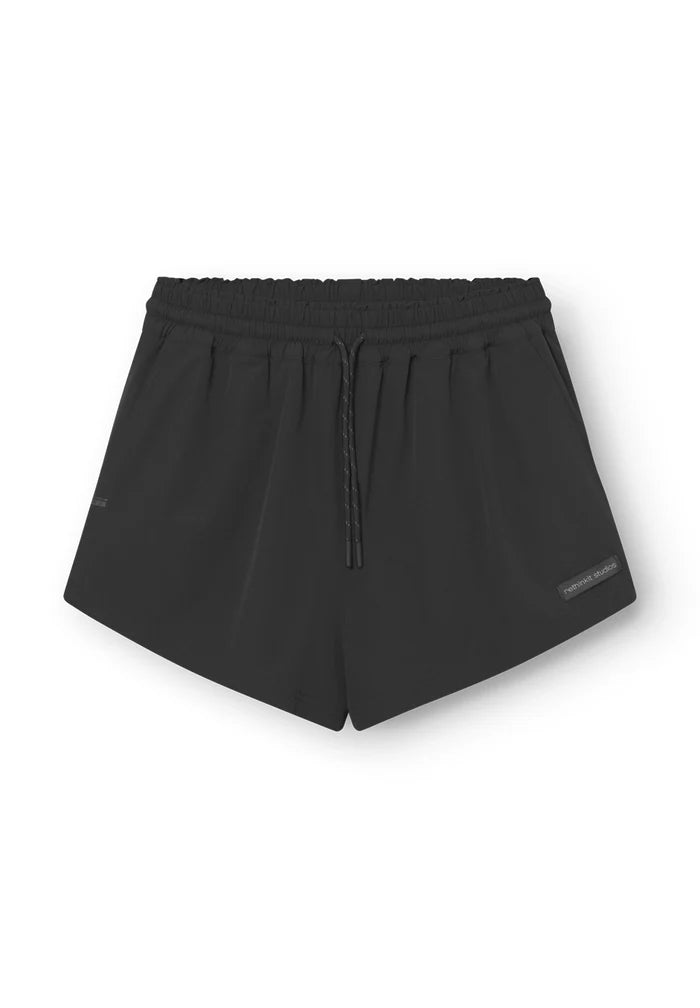 Rethinkit Track Shorts Petra Stroll Black