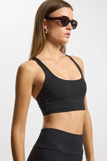 Rethinkit Butter Soft Sports Bra Seinna 0021 Black