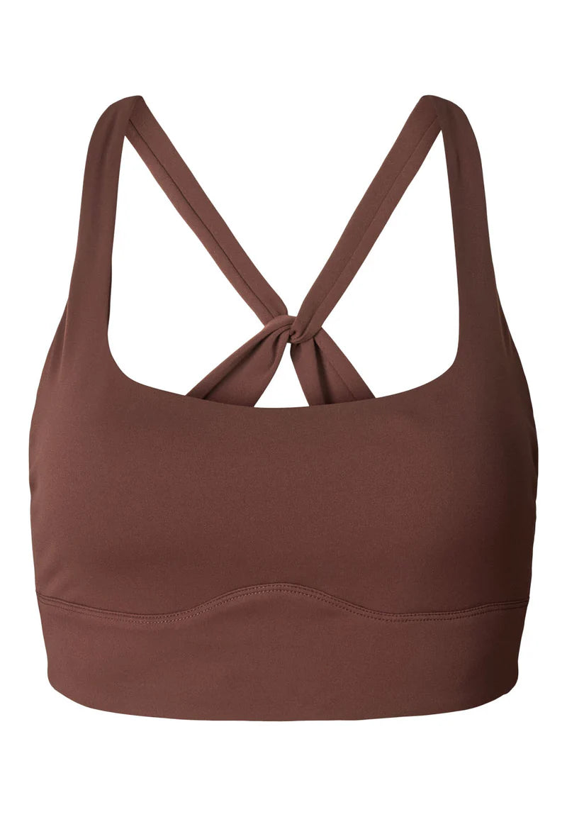 Rethinkit Butter Soft Sports Bra Seinna Burgundy