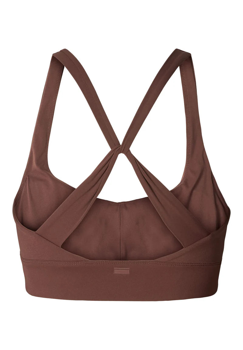 Rethinkit Butter Soft Sports Bra Seinna Burgundy