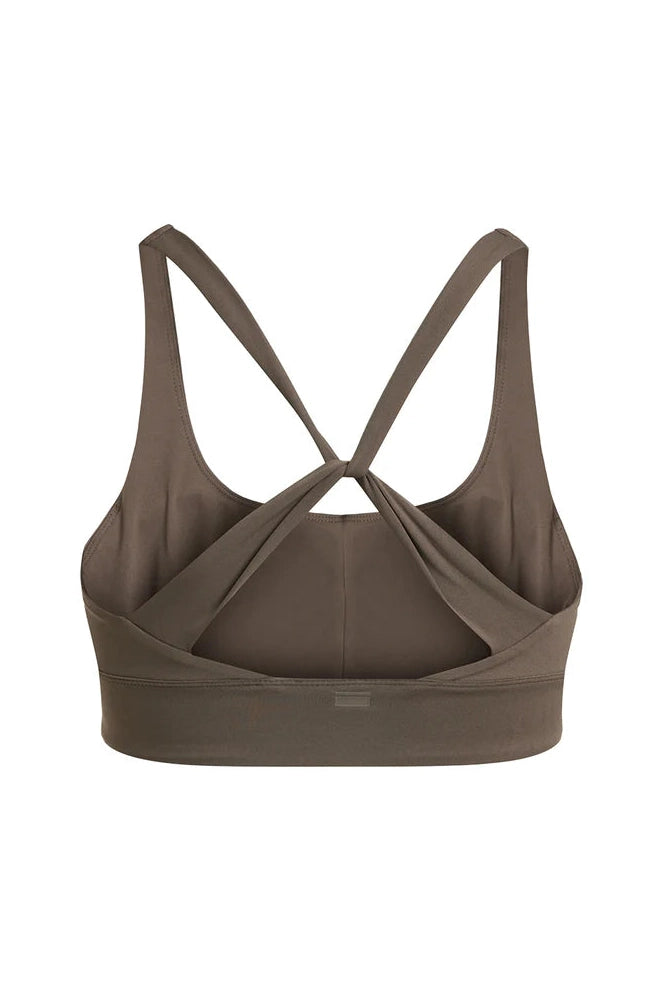 Rethinkit Butter Soft Sports Bra Seinna 3053 Dark Brown