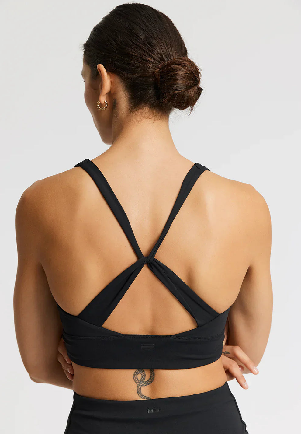 Rethinkit Butter Soft Sports Bra Seinna 0021 Black