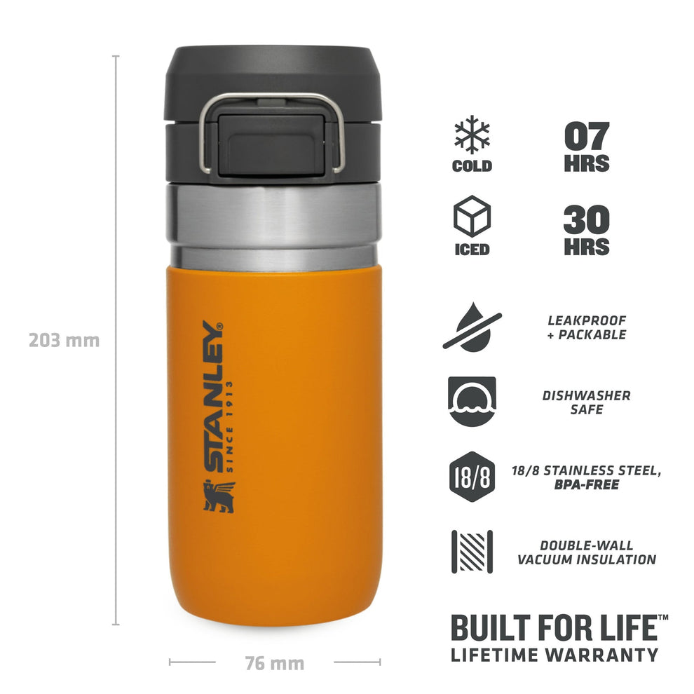Stanley Quick Flip Vandflaske 470 ml, Saffron