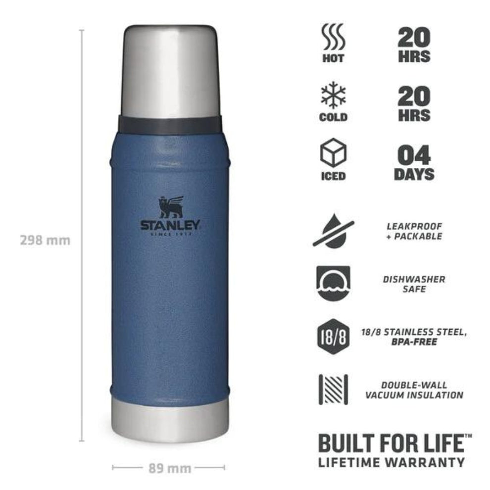 Stanley Legendary Classic Termoflaske 750ML, Blå