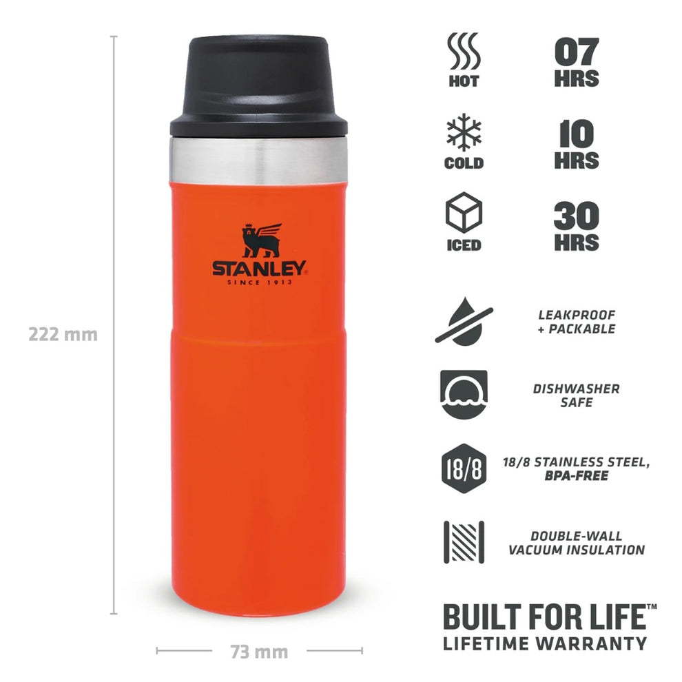 Stanley Trigger-Action Travel Kop 470 ml Orange