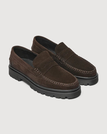 Playboy M Austin Loafer Brown Suede