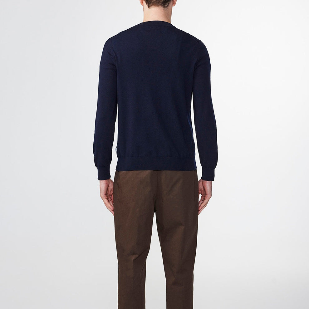 NN07 M Ted 6605 Sweater Navy Blue