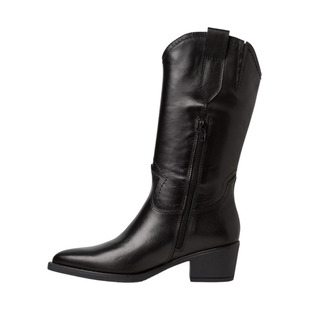 Tamaris W Cowboystøvler Sort
