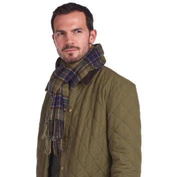 Barbour Tartan Lamswool Scarf Tartan OS