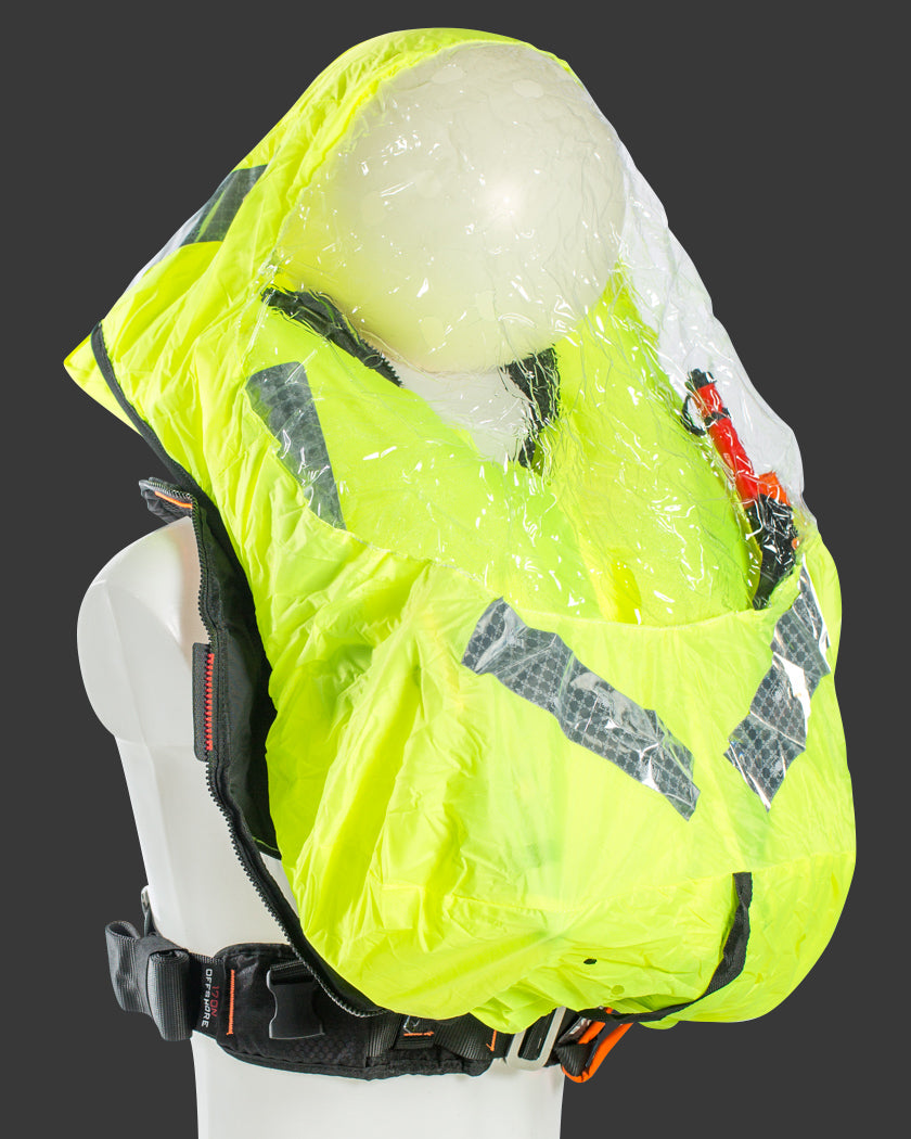 TeamO Ocean 275N BackTow Redningsvest sort m. orange trim