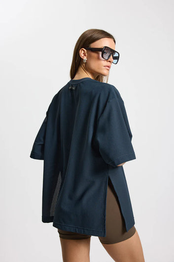 Rethinkit Tee Airflow Dark Navy