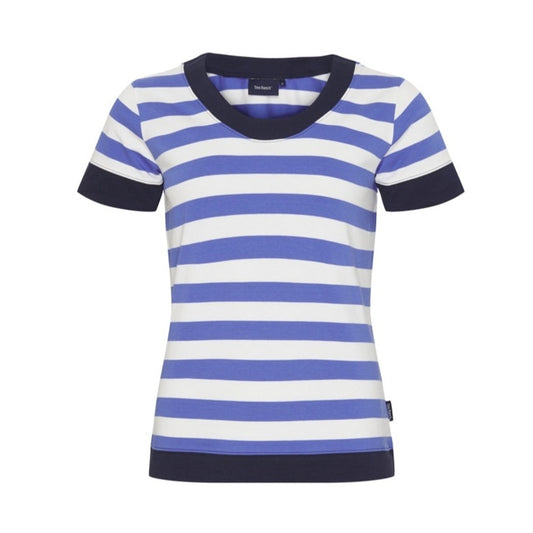 Sea Ranch W Tonnere T-shirt Blå Hvid