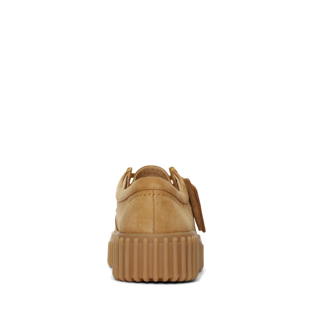 Clarks W Torhill Bee Snøresko Light Tan