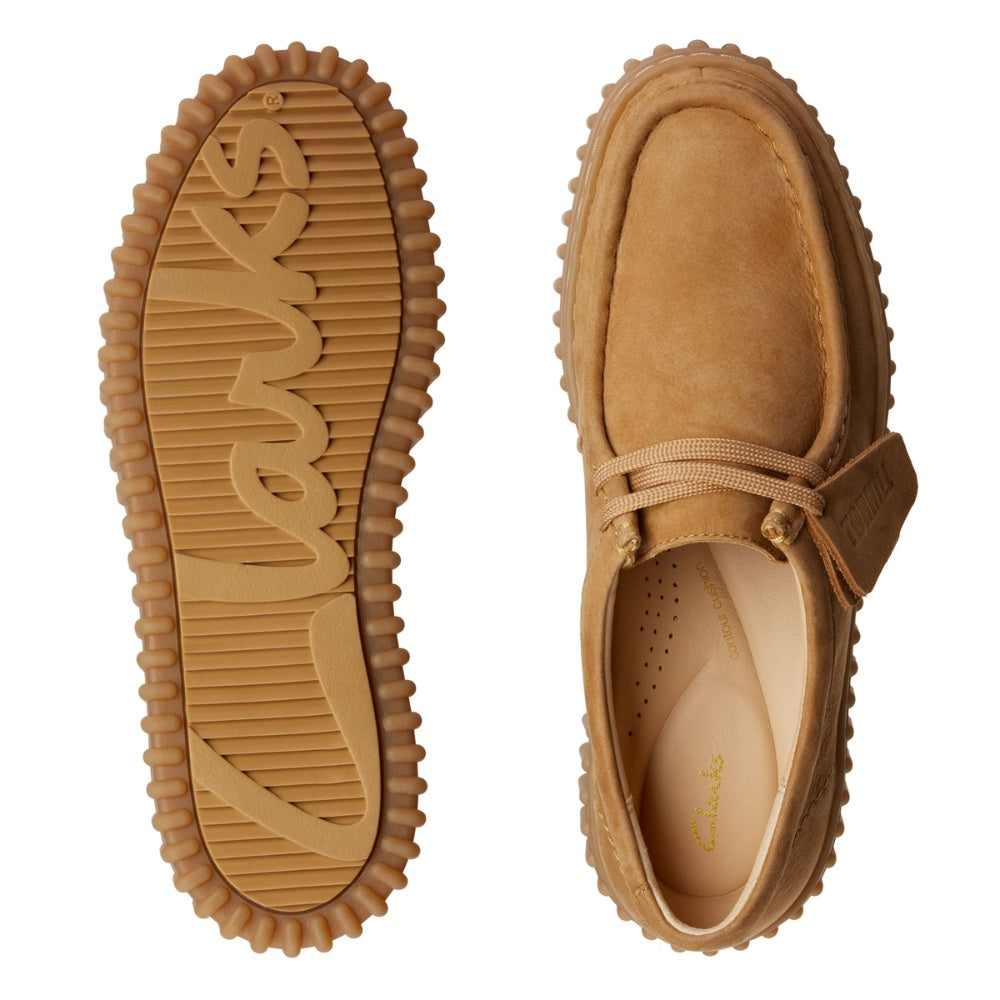 Clarks W Torhill Bee Snøresko Light Tan