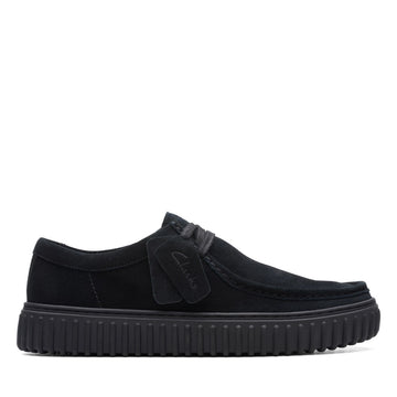 Clarks WM Torhill Lo Black Suede
