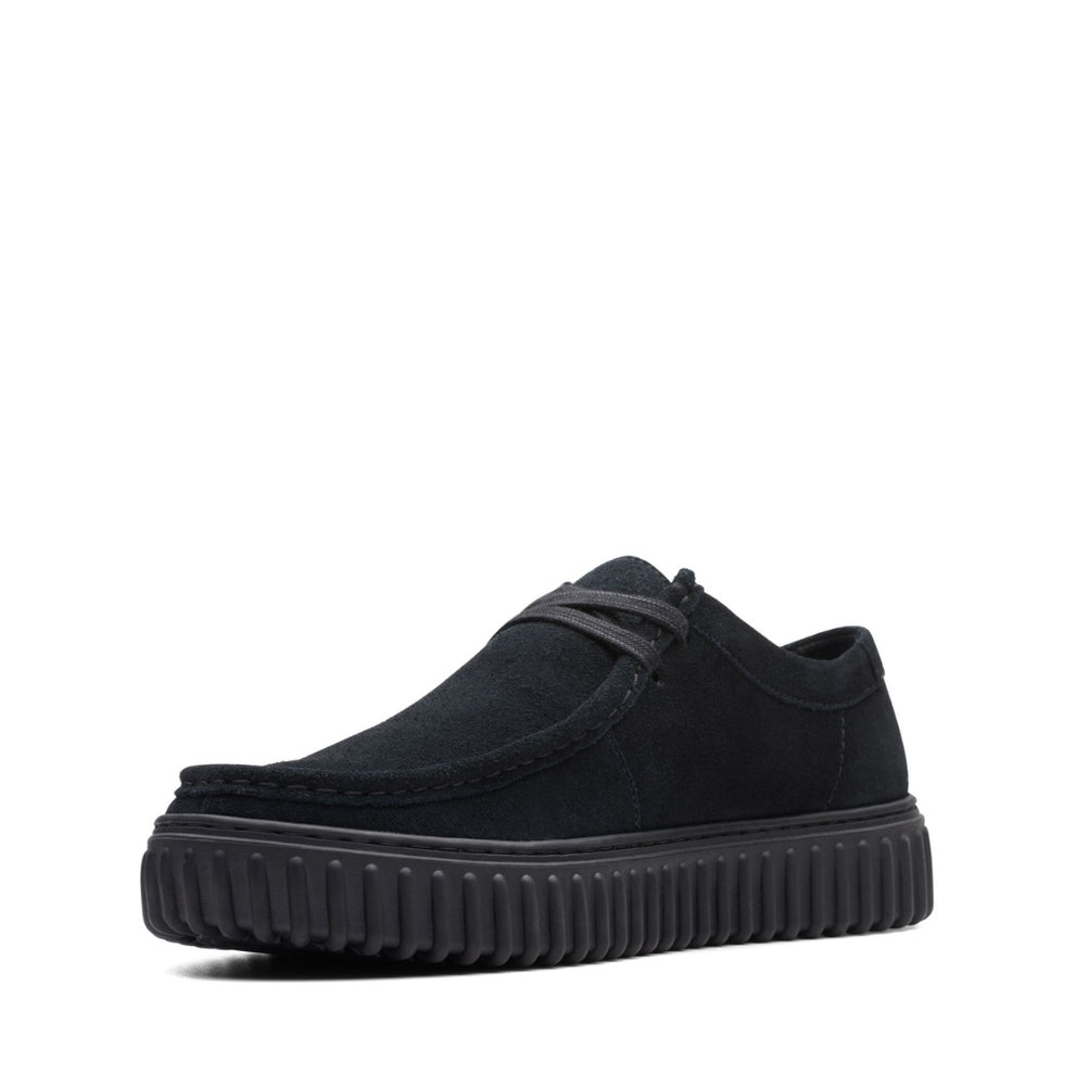 Clarks WM Torhill Lo Black Suede