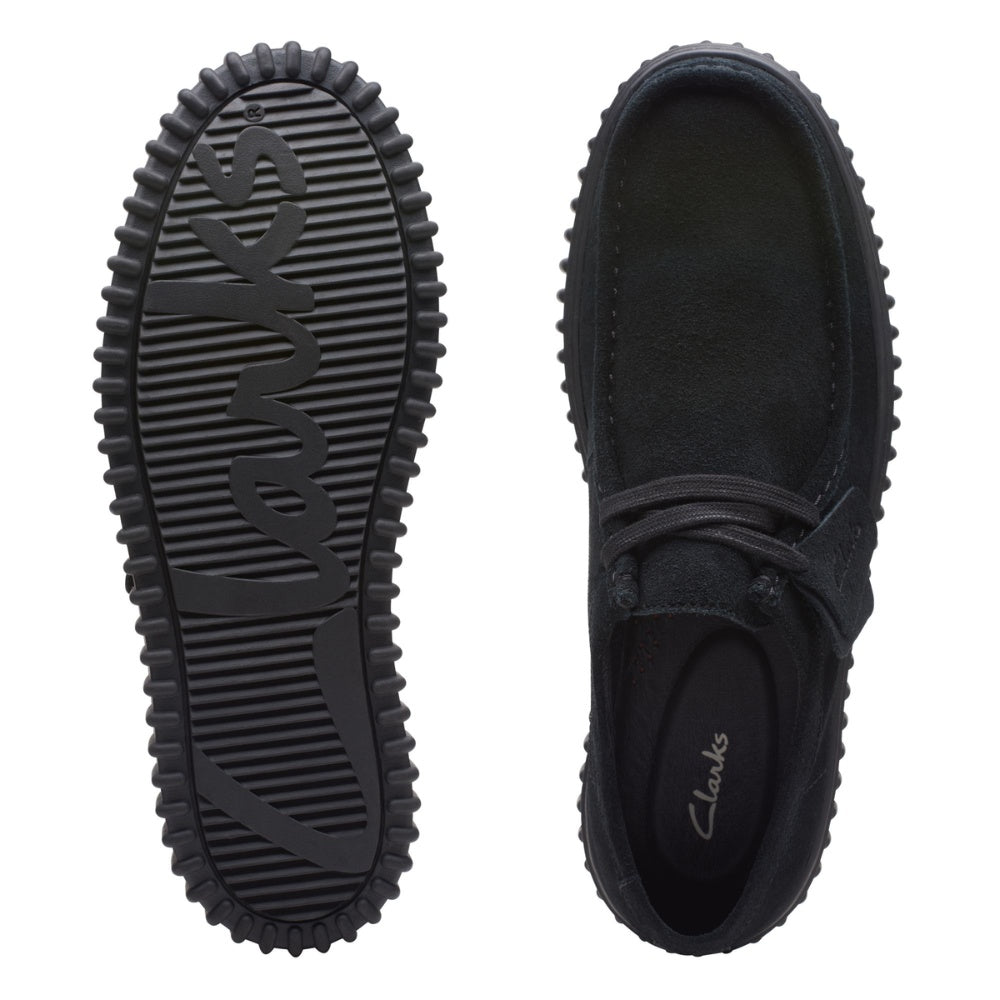 Clarks WM Torhill Lo Black Suede