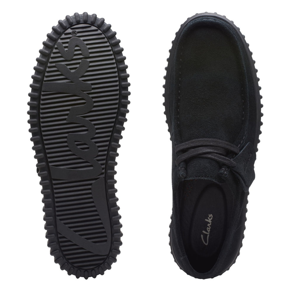Clarks WM Torhill Lo Black Suede