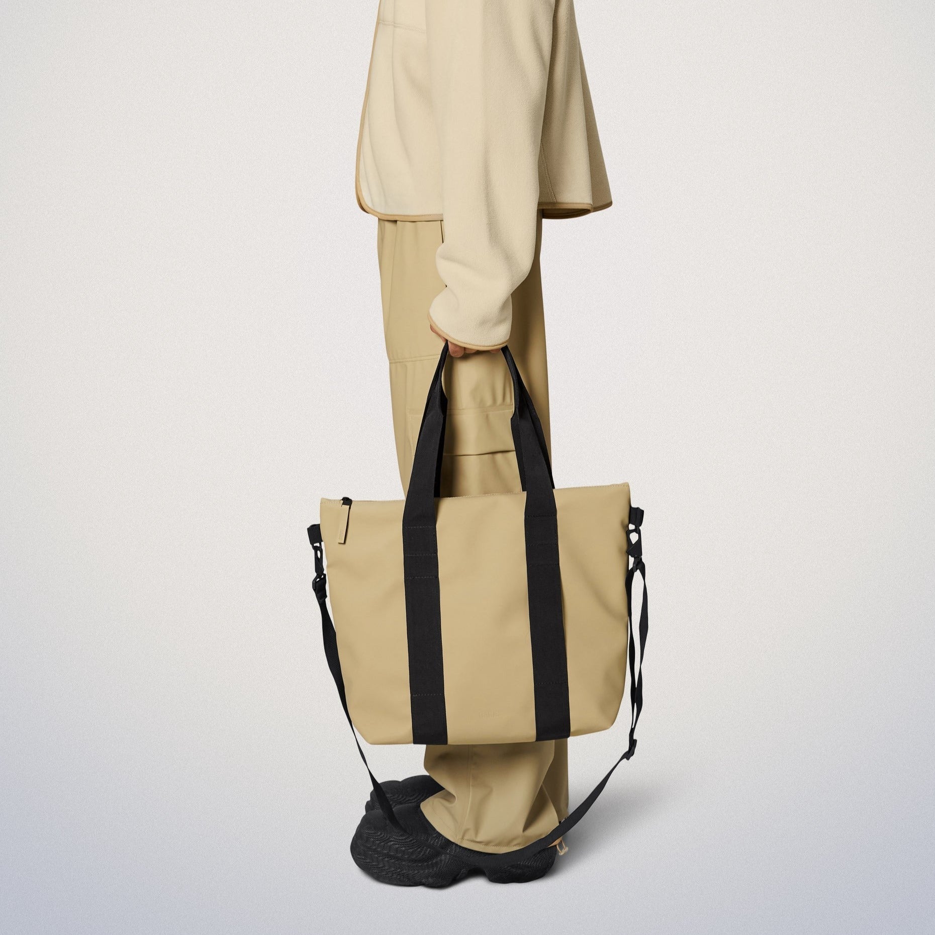 Rains U Tote Bag Mini W3 Sand