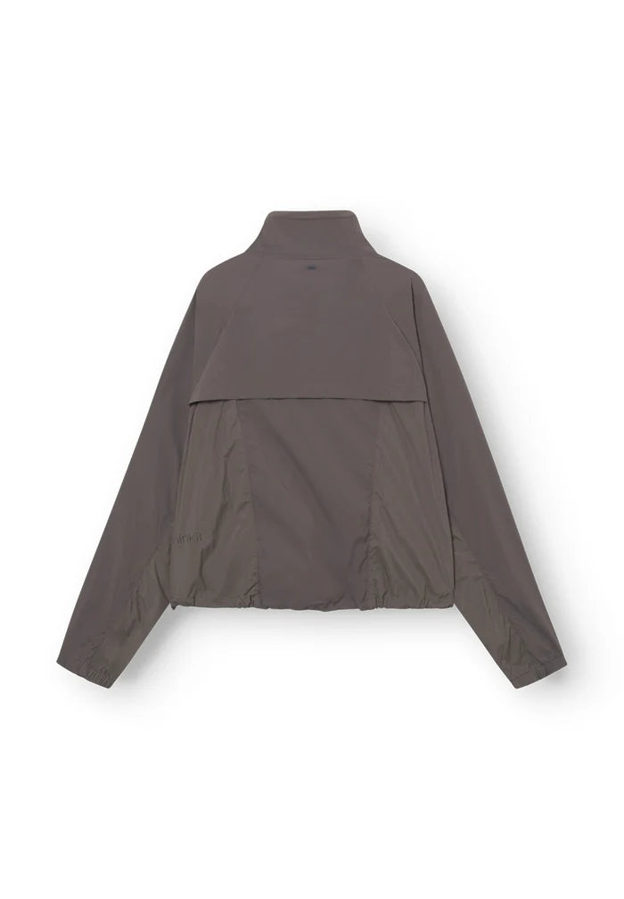 Rethinkit Track Jacket Oversized Kia 3053 Dark Brown
