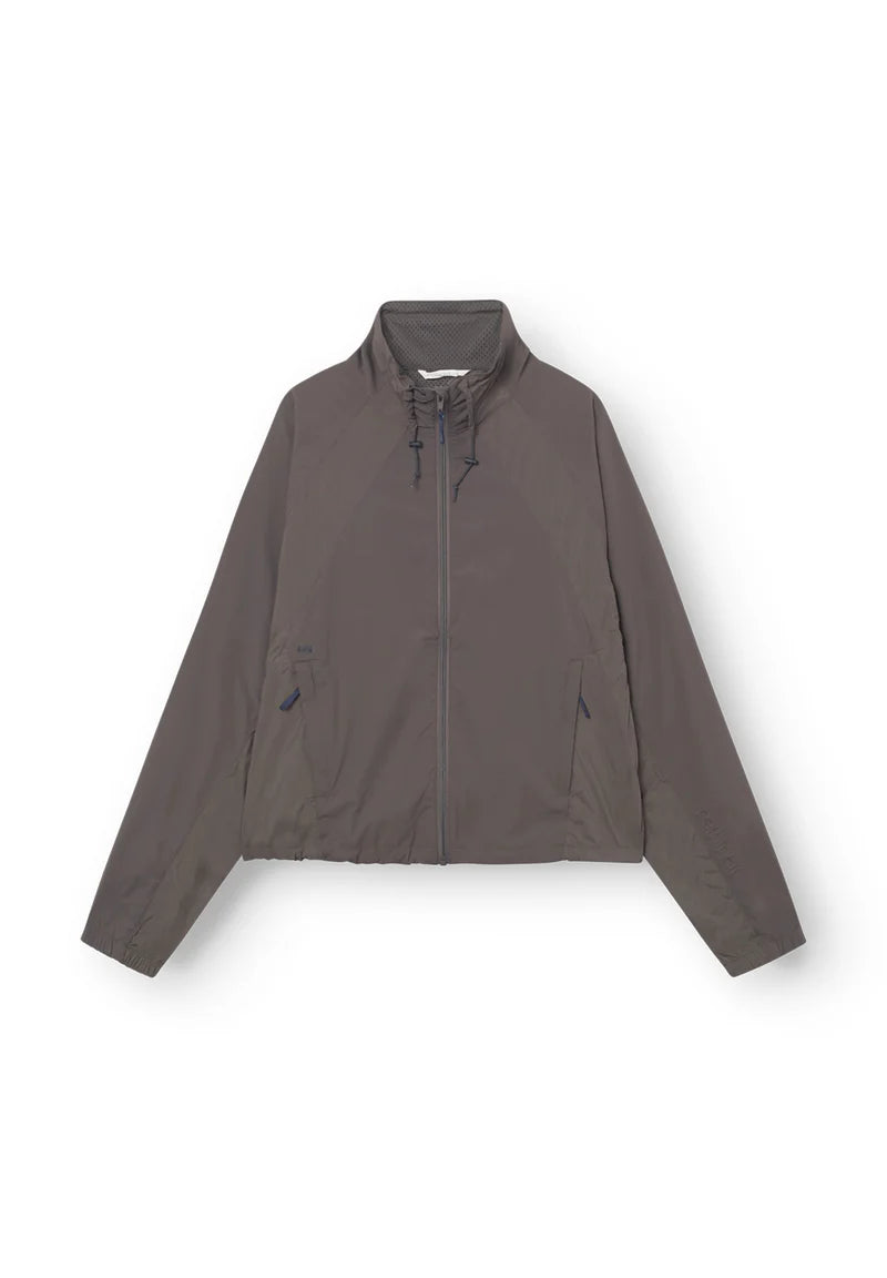 Rethinkit Track Jacket Oversized Kia 3053 Dark Brown