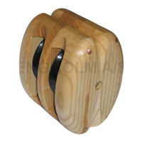 Træblok Stropblok Dobbelt