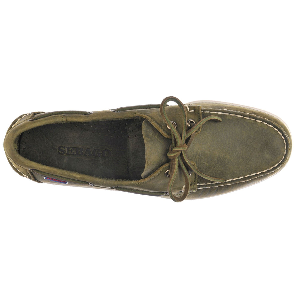 Sebago M Docksides Portland Crazy Sejlersko Grøn