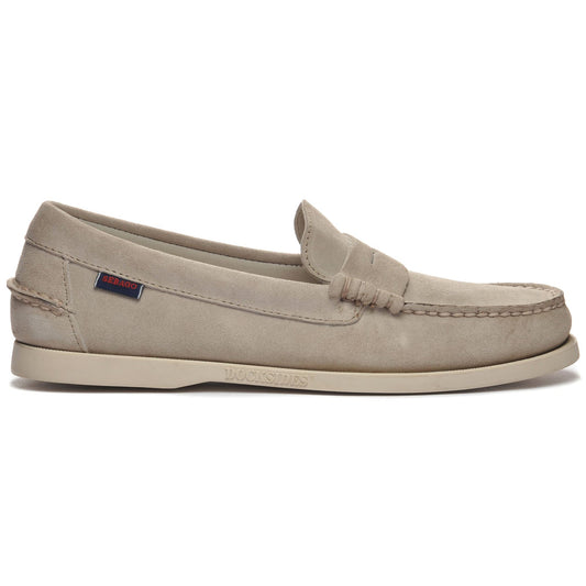 Sebago Docksides M Dan Boat Flesh Out Sejlersko Taupe