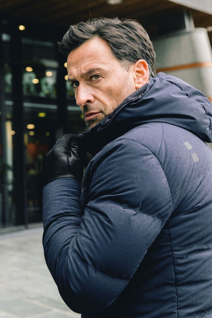 UBR M Bolt Down Jacket Navy
