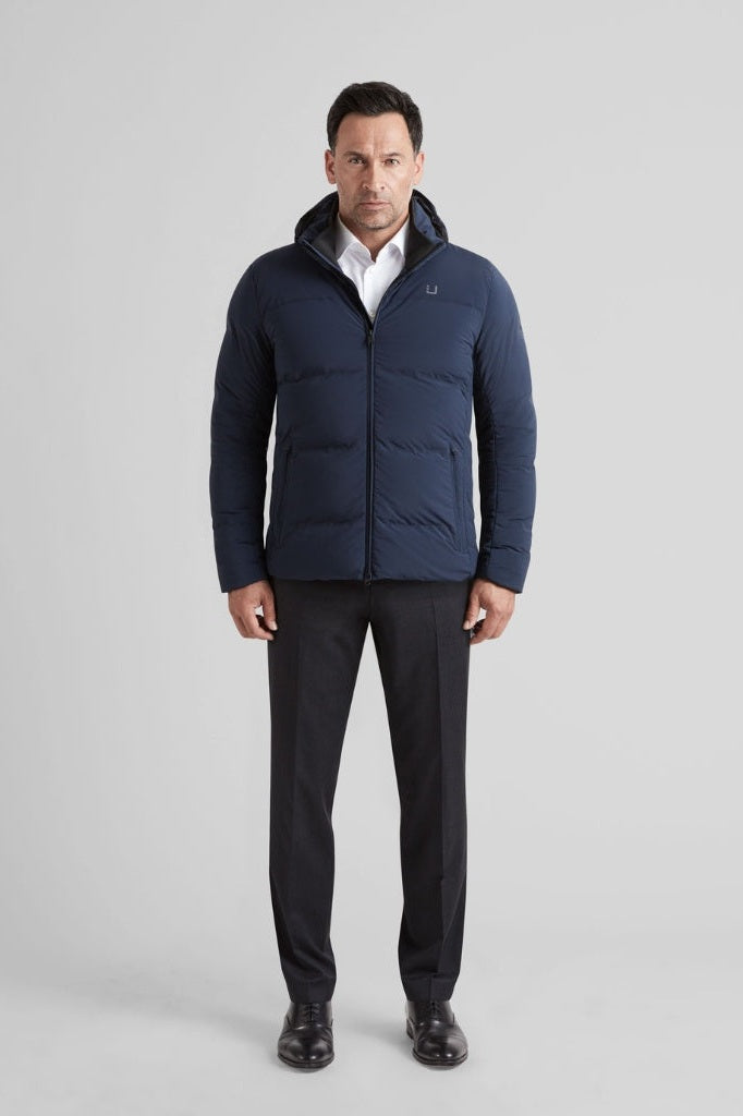 UBR M Bolt Down Jacket Navy