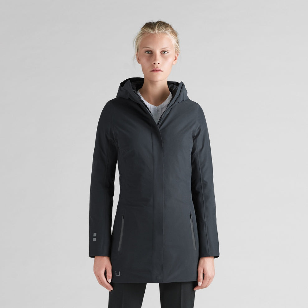 UBR W Spectra Parka Frakke Black