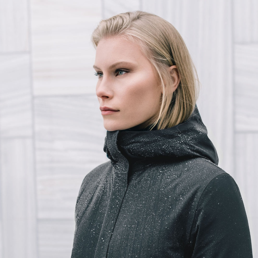 UBR W Spectra Parka Frakke Black
