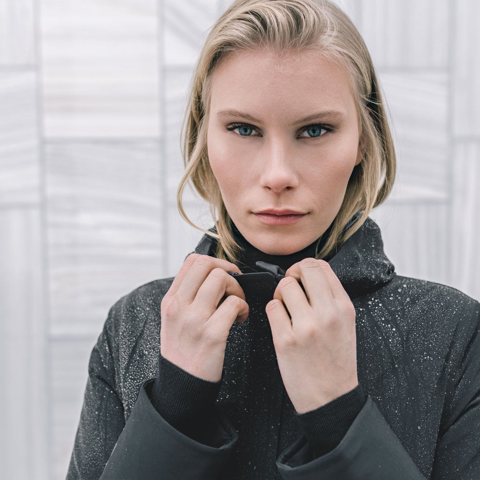 UBR W Spectra Parka Frakke Black