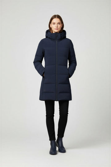UBR W Enigma Down Parka Navy