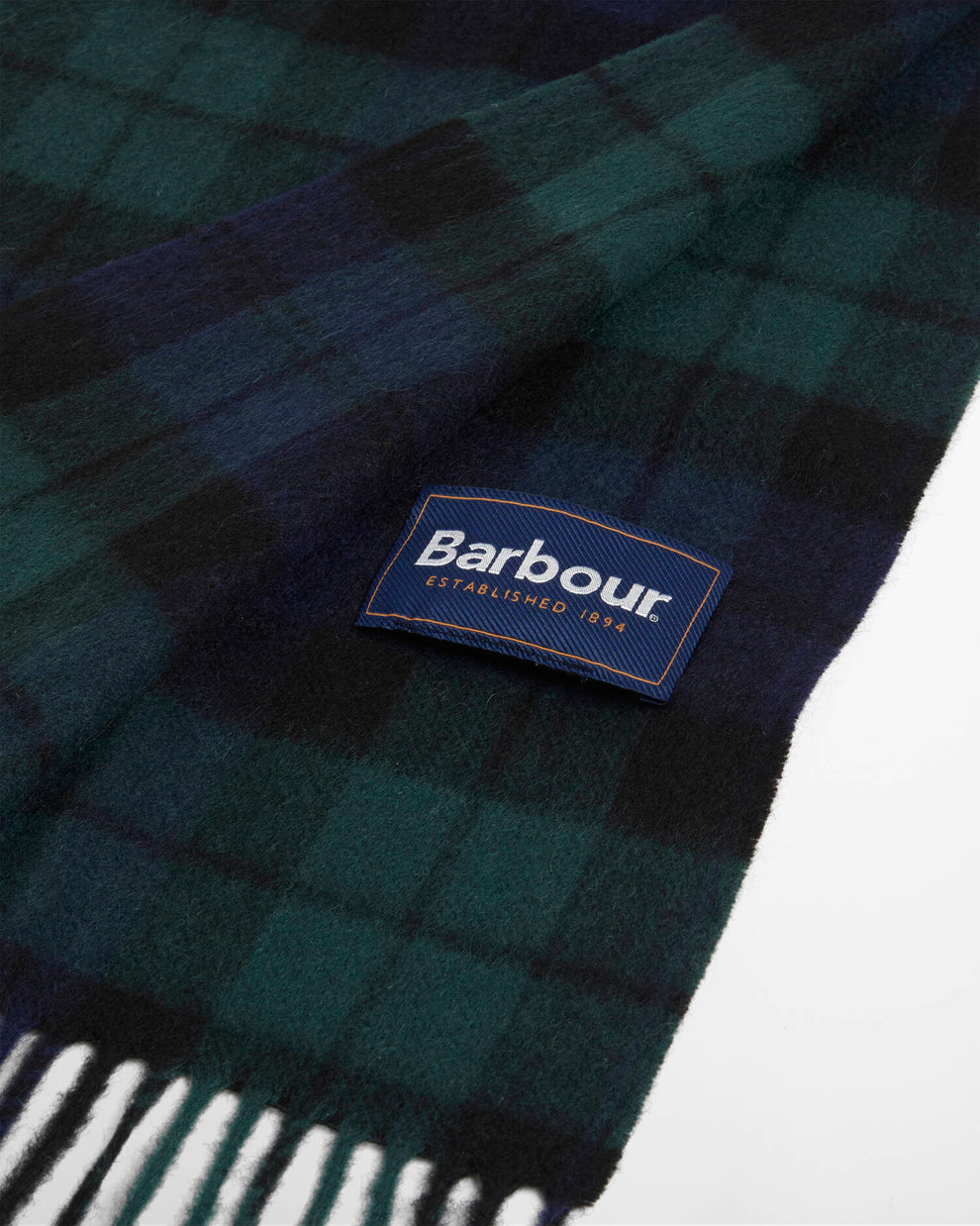 Barbour New Check Scarf Black Watch