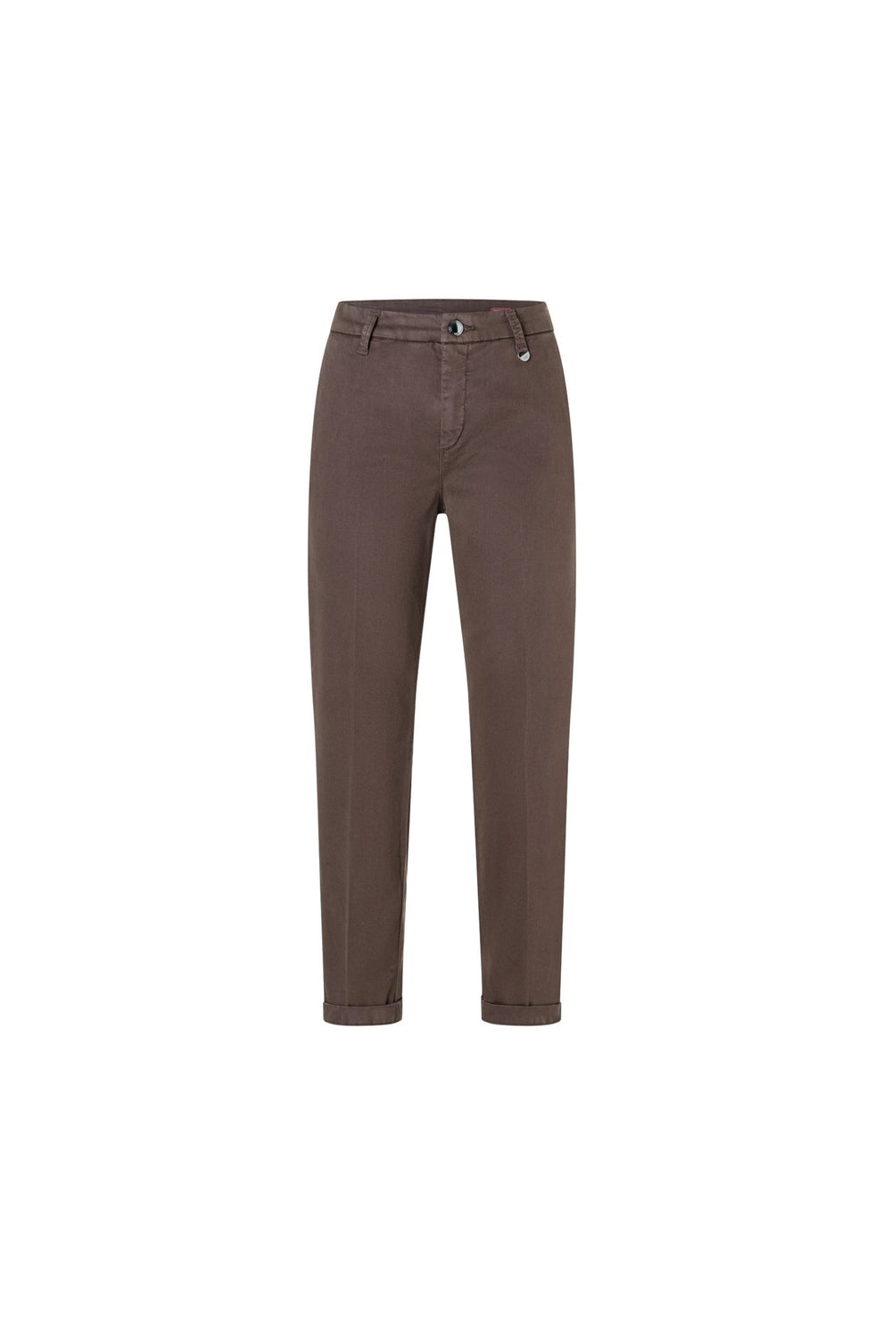 MAC W Chino Turn Up Truffel Brown