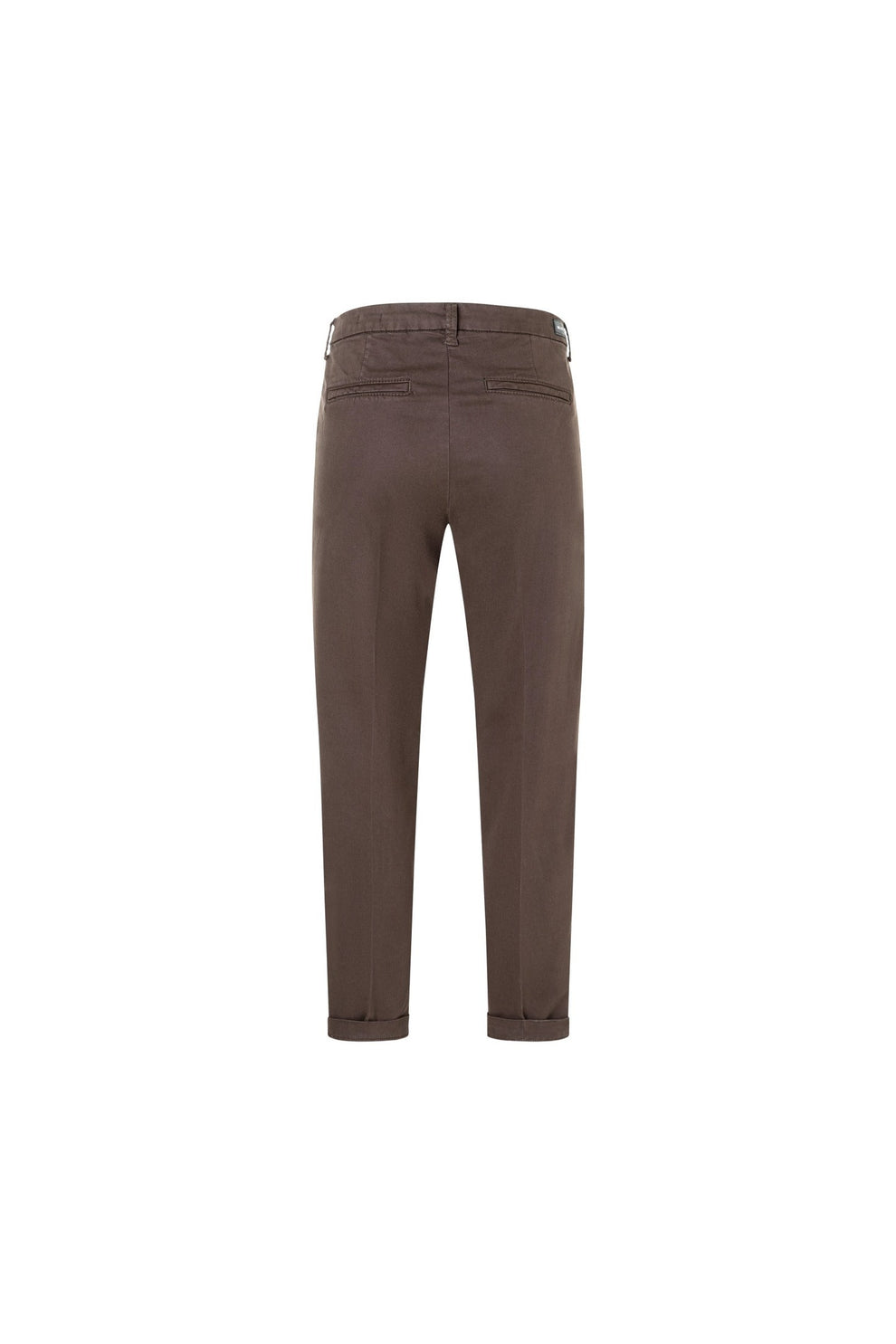 MAC W Chino Turn Up Truffel Brown