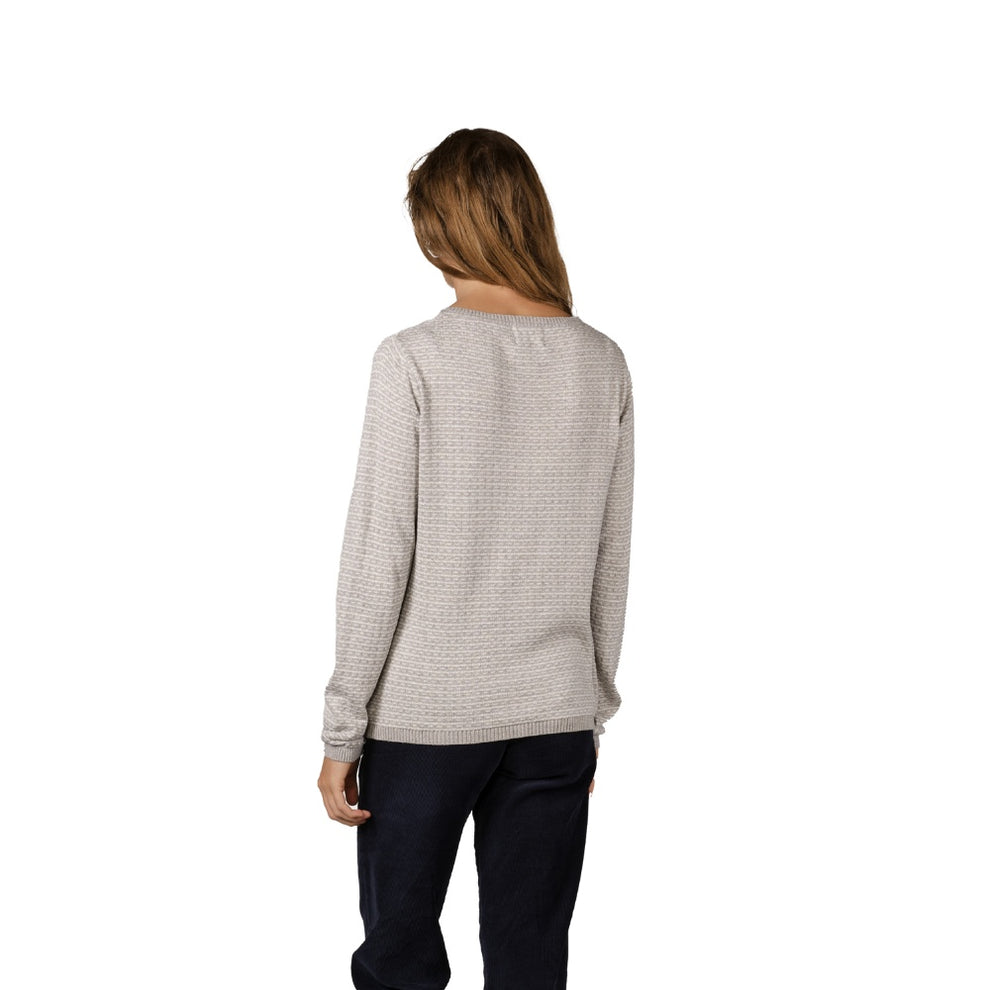 Klitmøller W KC1395 Silje Knit Pastel Grey Cream