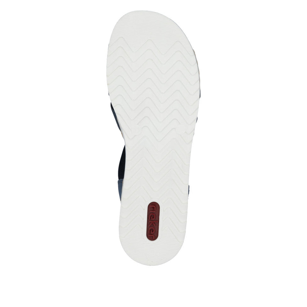 Rieker W Sandaler Blue - V0649-14