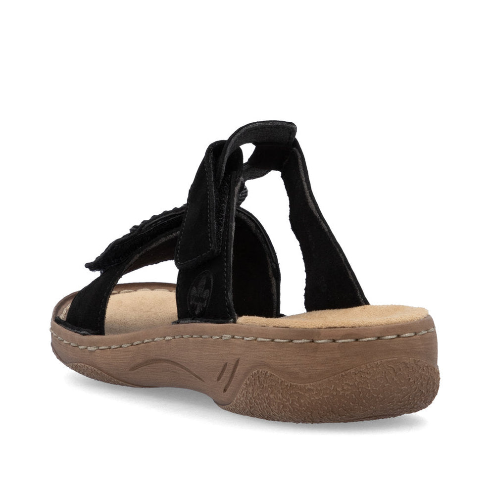 Rieker W Sandaler Black - V2839-00