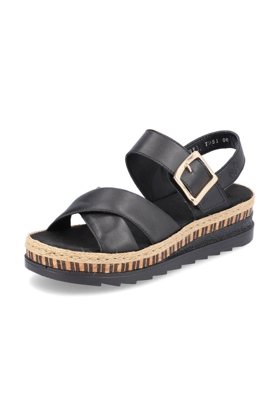 Rieker W Sandaler- V7951-00 Black
