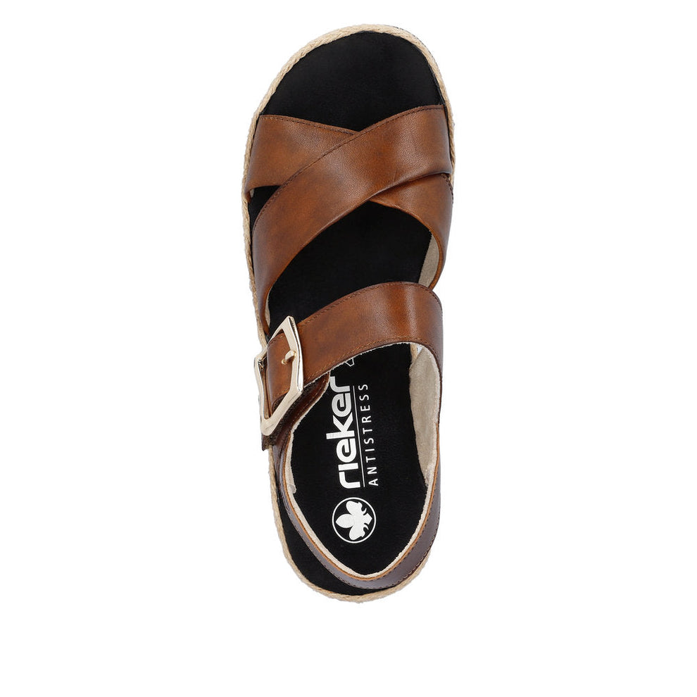 Rieker W Sandaler Brown - V7951-24