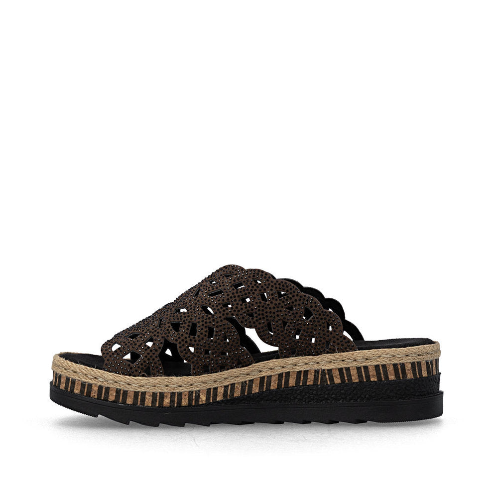 Rieker W Sandal Smutters Brun