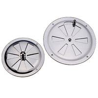 Ventilationsrist rustfri rund lukbar
