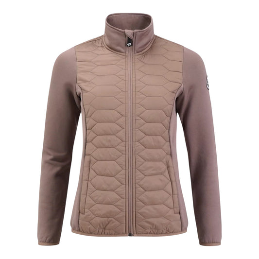 Pelle P W Levo Quilted Zip Toffe