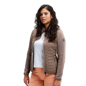 Pelle P W Levo Quilted Zip Toffe