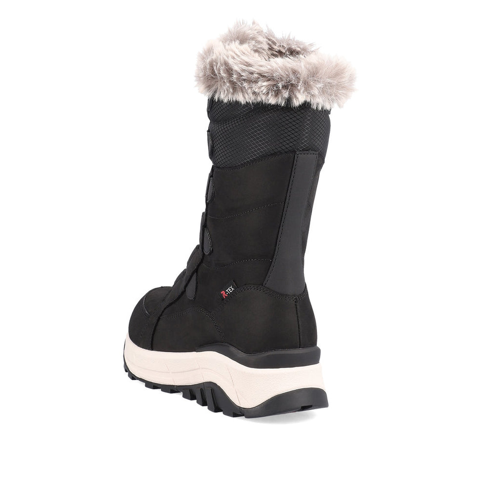 Rieker W Vinterstøvler - W0070-00 BLACK