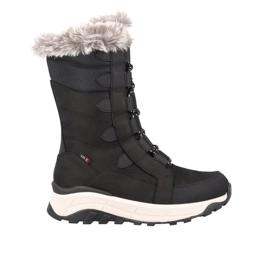 Rieker W Vinterstøvler - W0070-00 BLACK